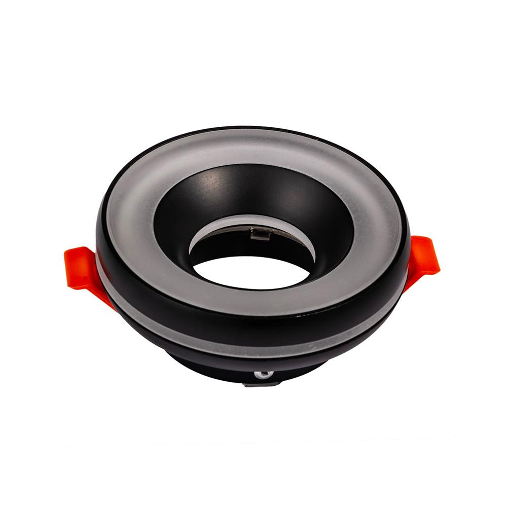 ดาวน์ไลท์ CARINI CS105R-1 3.7 นิ้ว สีดำ กลม