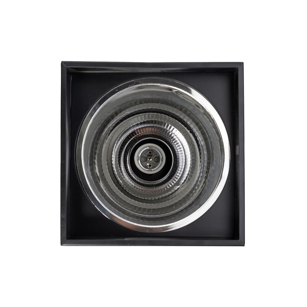 ดาวน์ไลท์ CARINI CS17-6 6 นิ้ว สีดำ เหลี่ยม