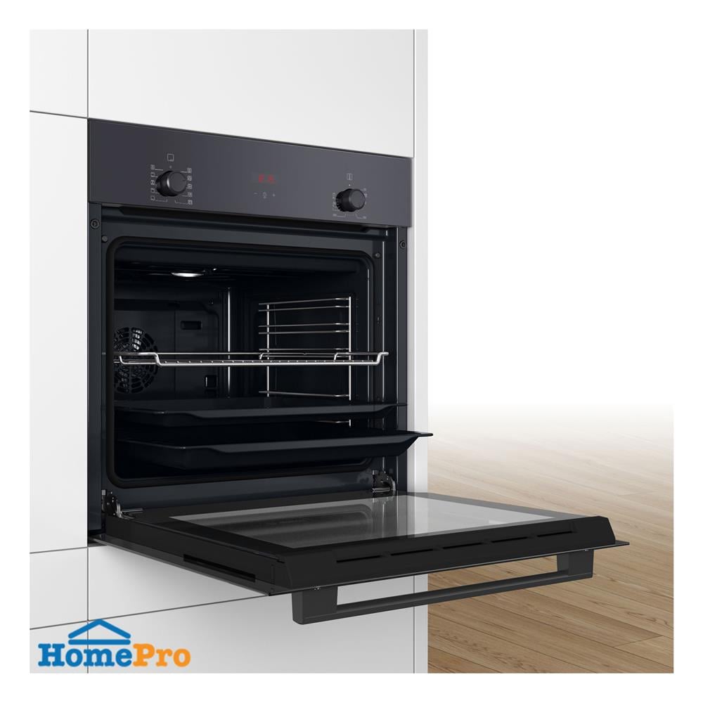 เตาอบฝังดิจิตอล BOSCH HBF512BB1T สีดำ