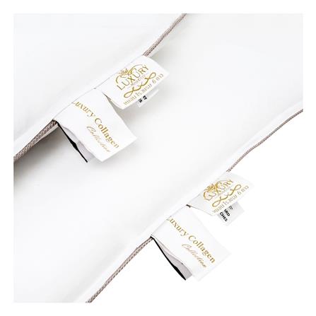หมอนหนุน LUXURY PILLOW COLLAGEN COOLMAX SOFT 24x35 นิ้ว_2