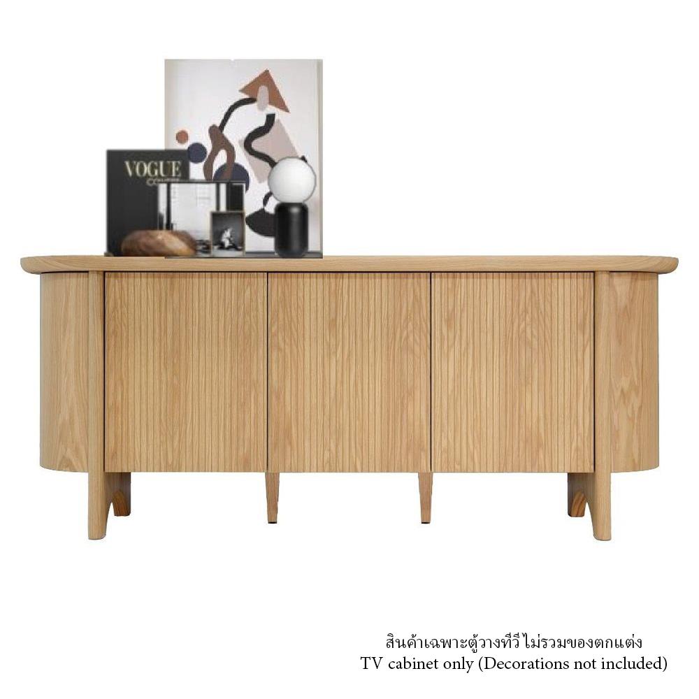 ตู้วางทีวี SB FURNITURE WASIAN 19235659 192 ซม. สีโอ๊ค