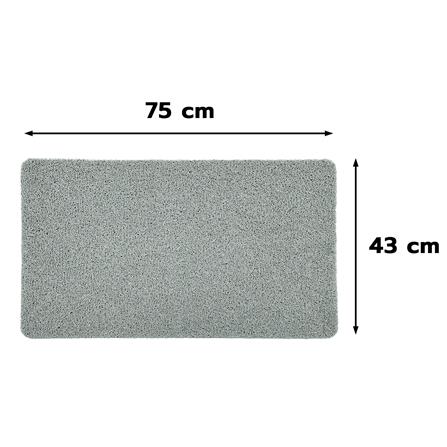 พรมเช็ดเท้าดักฝุ่น HOME LIVING STYLE MATTY 43X75 ซม. สีเขียว_9