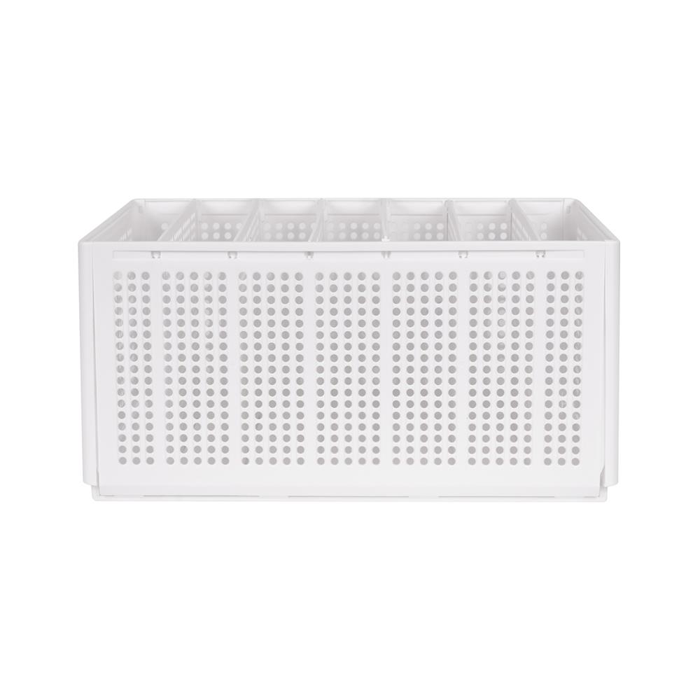 กล่องจัดเก็บอเนกประสงค์ PLIM FLODEE SIZE M สีขาว