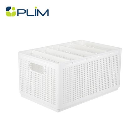 กล่องจัดเก็บอเนกประสงค์ PLIM FLODEE SIZE L สีขาว_0