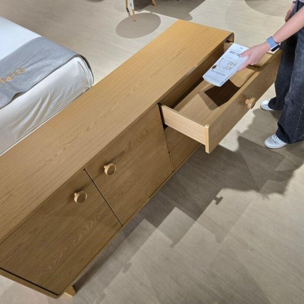 ตู้วางทีวี SB FURNITURE HAGI 19239998 150 ซม. สีโอ๊ค