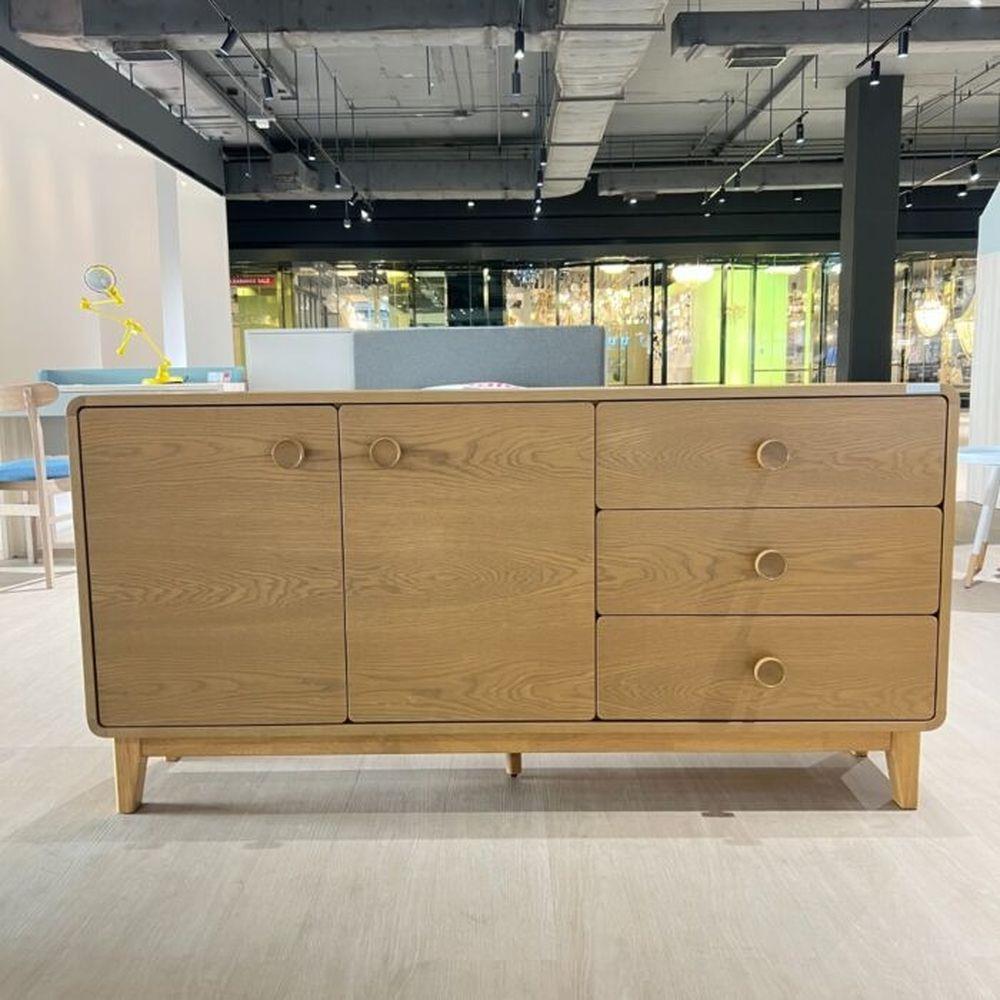 ตู้วางทีวี SB FURNITURE HAGI 19239998 150 ซม. สีโอ๊ค