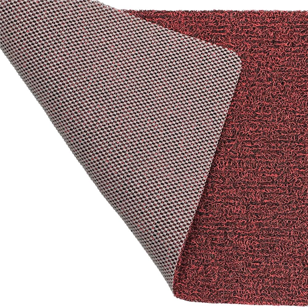 พรมเช็ดเท้าดักฝุ่น HOME LIVING STYLE MATTY 43X75 ซม. สีแดง/ดำ