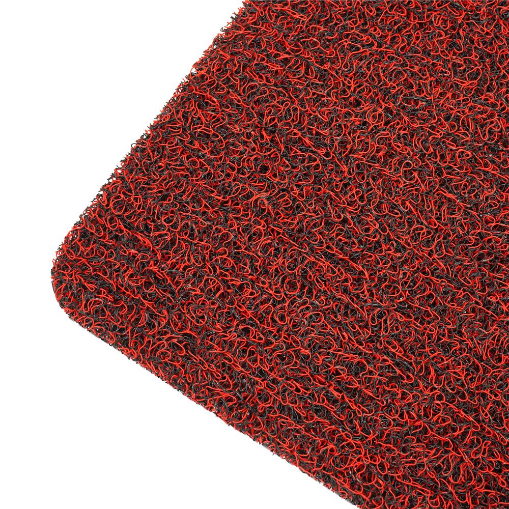 พรมเช็ดเท้าดักฝุ่น HOME LIVING STYLE MATTY 43X75 ซม. สีแดง/ดำ