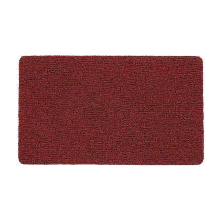 พรมเช็ดเท้าดักฝุ่น HOME LIVING STYLE MATTY 43X75 ซม. สีแดง/ดำ_0