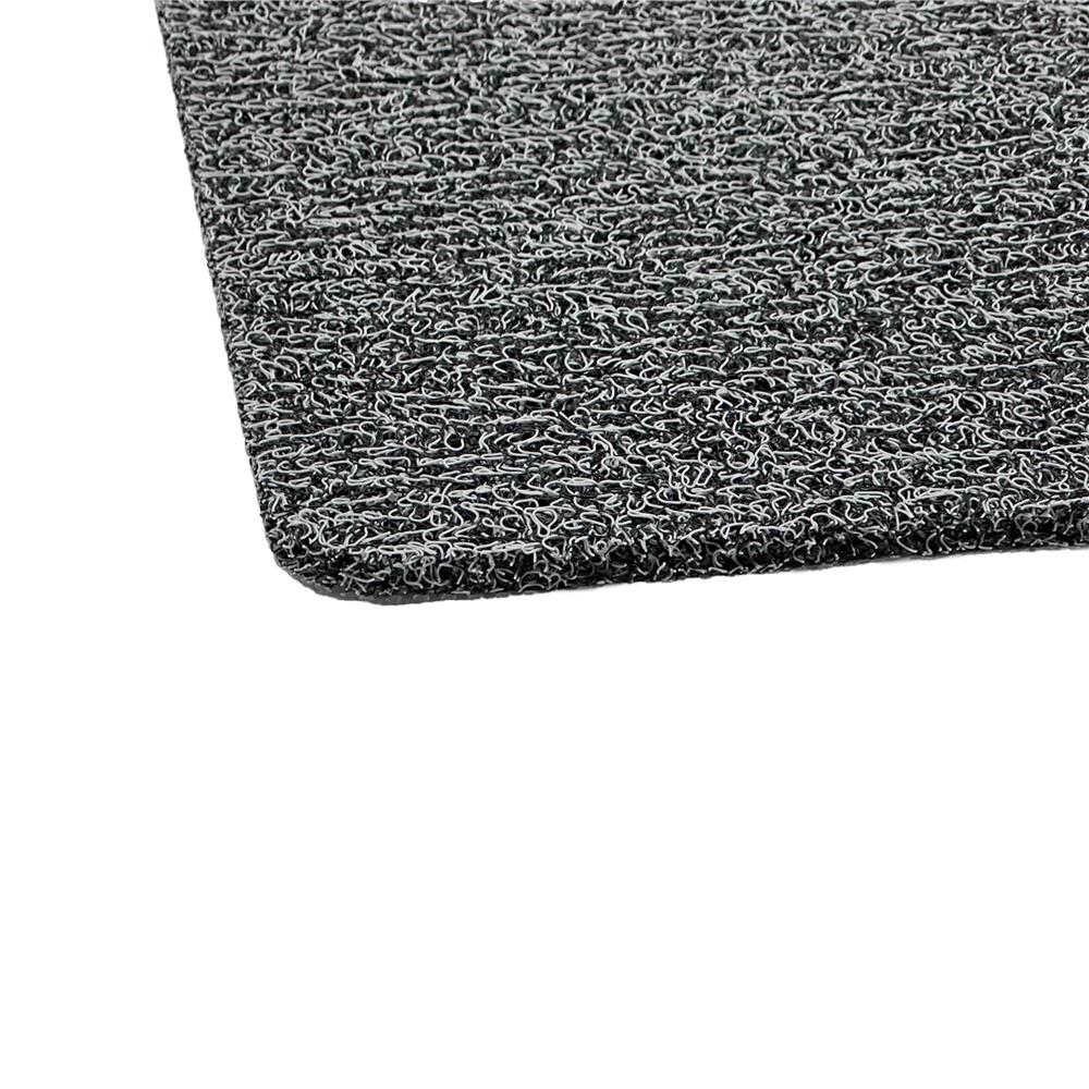 พรมเช็ดเท้าดักฝุ่น HOME LIVING STYLE MATTY 43X75 ซม. สีเทา/ดำ