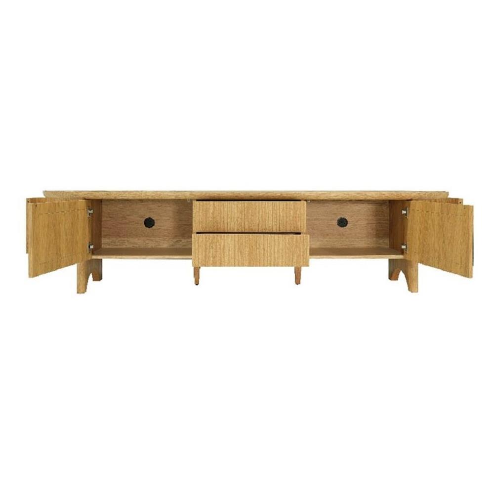 ตู้วางทีวี SB FURNITURE WASIAN 19235660 240 ซม. สีโอ๊ค