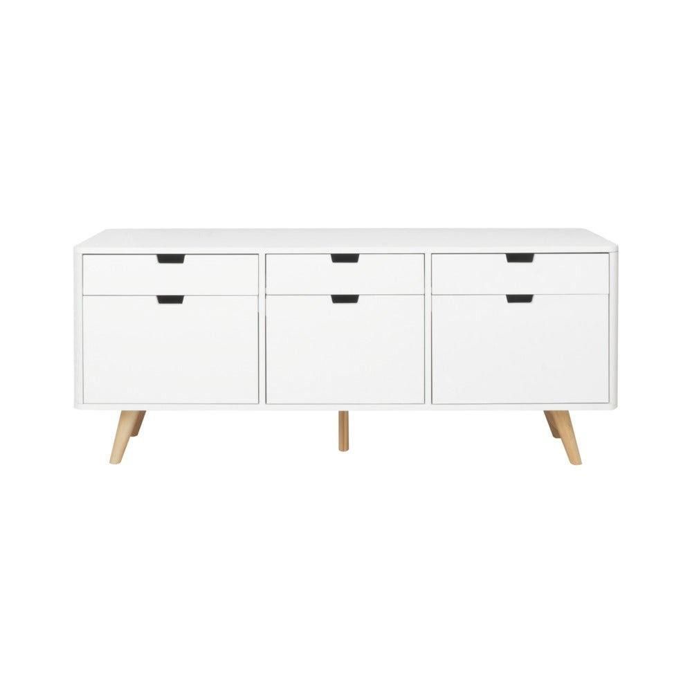 ตู้วางทีวี KONCEPT KC-PLAY WIB 19230820 150 ซม. สีขาว