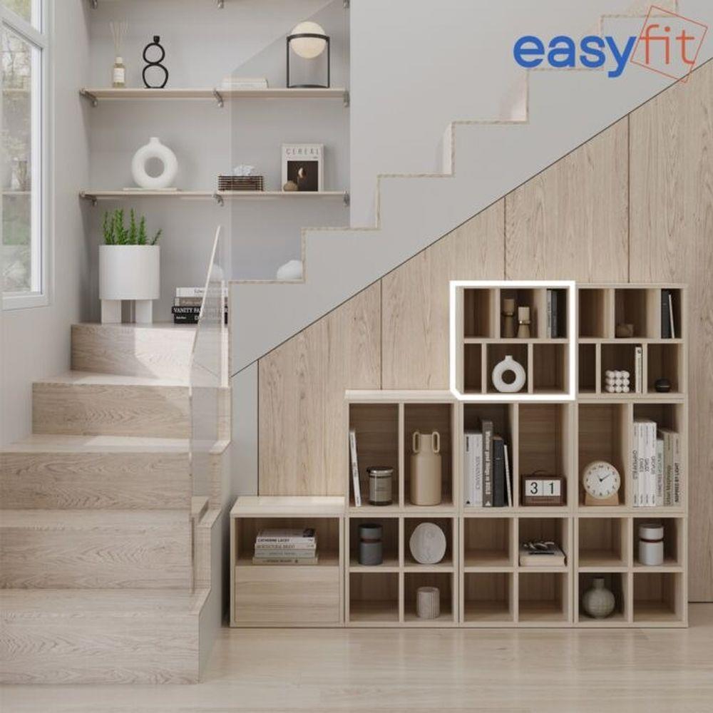 ตู้เตี้ยบานโล่ง SB FURNITURE EASYFIT 19240076 39 ซม. สีแคนยอนโอ๊ค