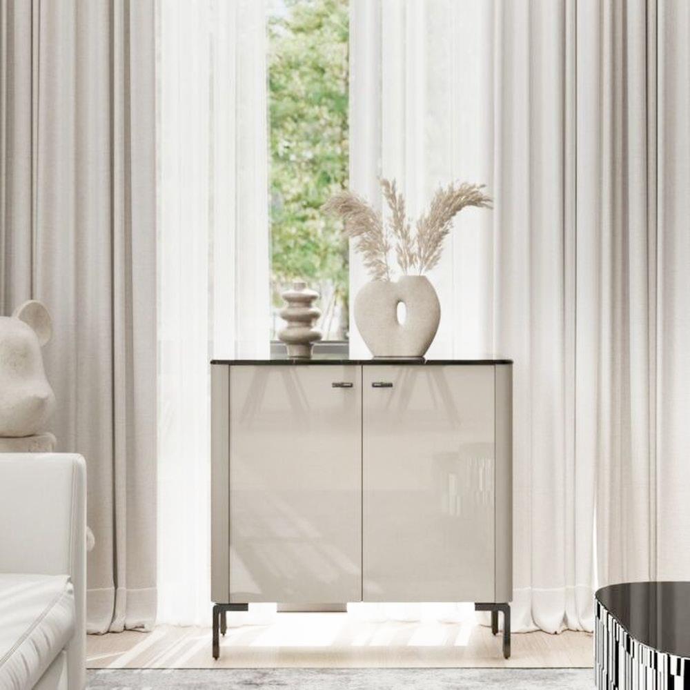 ตู้เตี้ยบานเปิด SB FURNITURE BLESS 19237116 80 ซม. สีเบจ