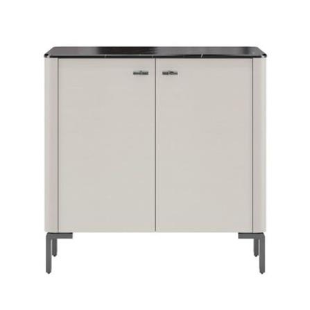 ตู้เตี้ยบานเปิด SB FURNITURE BLESS 19237116 80 ซม. สีเบจ_1