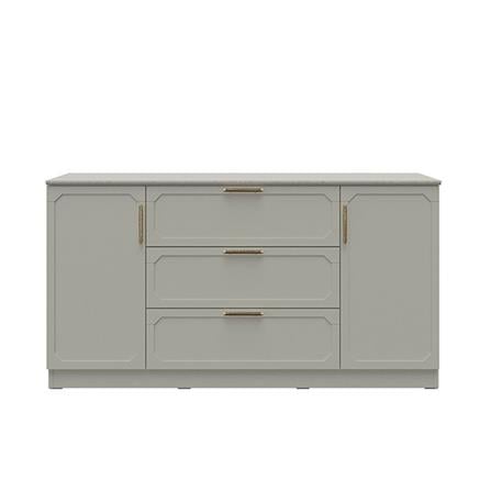 ตู้เตี้ยบานผสม SB FURNITURE QUINN 19239999 150 ซม. สีเทา_2