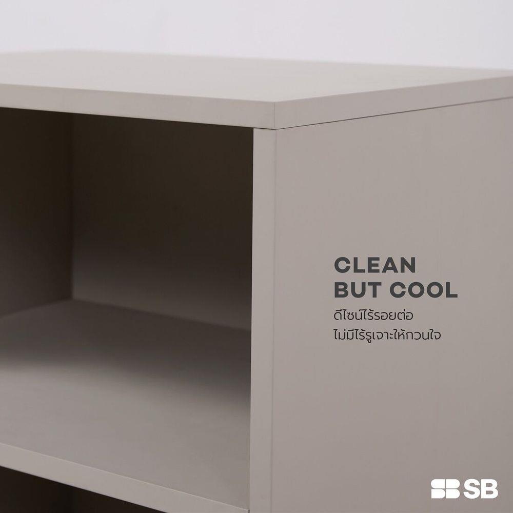 ตู้เตี้ย SB FURNITURE VENTO 19240065 39 ซม. สีครีม
