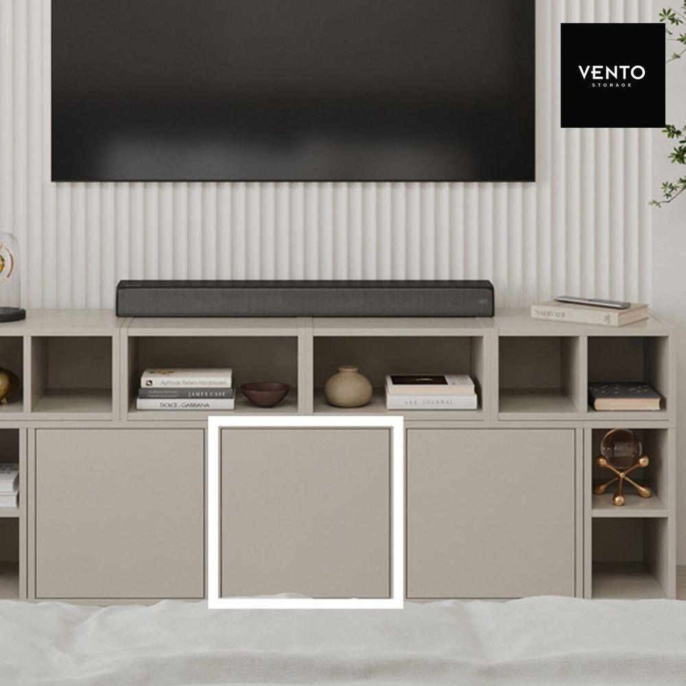 ตู้เตี้ย SB FURNITURE VENTO 19240065 39 ซม. สีครีม