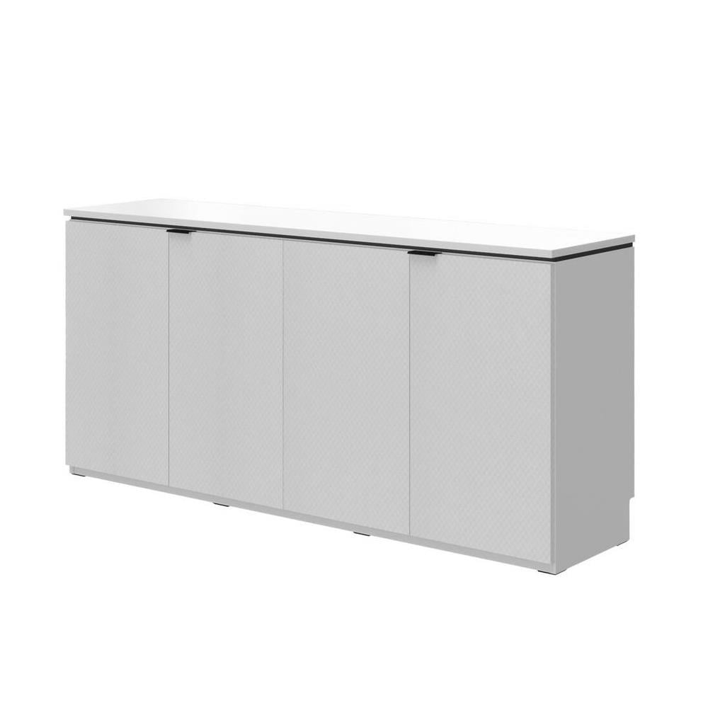 ตู้เตี้ยบานเปิด SB FURNITURE KEITH 19238504 160 ซม. สีขาว
