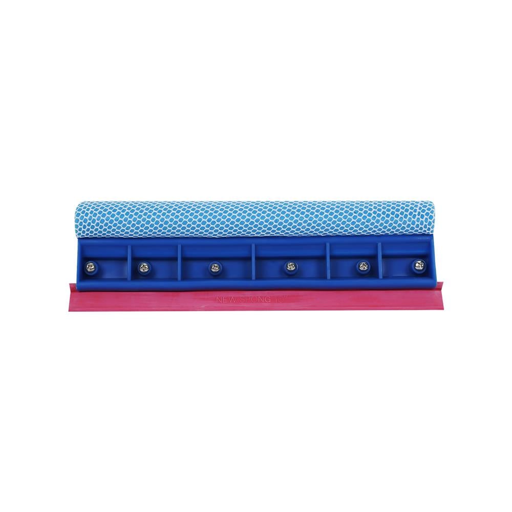 อะไหล่ที่เช็ดกระจกฟองน้ำ NEW SPONGE 10 นิ้ว สีฟ้า