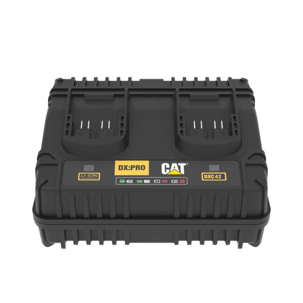 แท่นชาร์จแบตเตอรี่ CAT DXC42 18 โวลต์