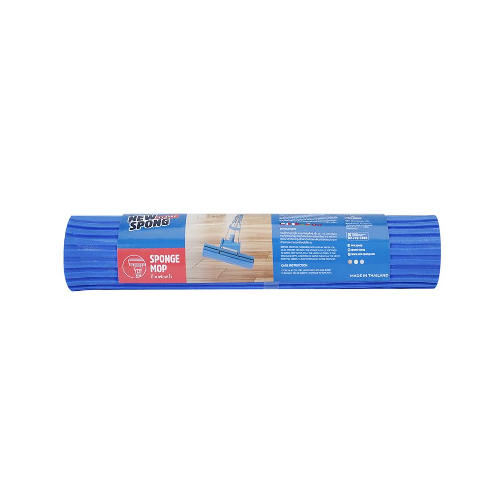 อะไหล่ม็อบฟองน้ำ NEW SPONGE SPO12NS 12 นิ้ว สีฟ้า