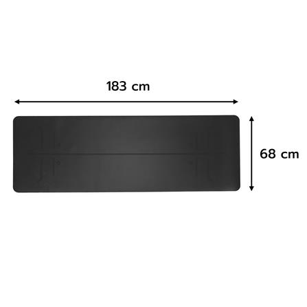 เสื่อโยคะ SNAZZ LUXE 68X183 ซม. สีดำ_7