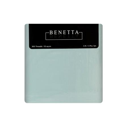 ชุดผ้าปูที่นอน 6 ฟุต (ชุด 3 ชิ้น) BENETTA CELLO สี GREEN_5