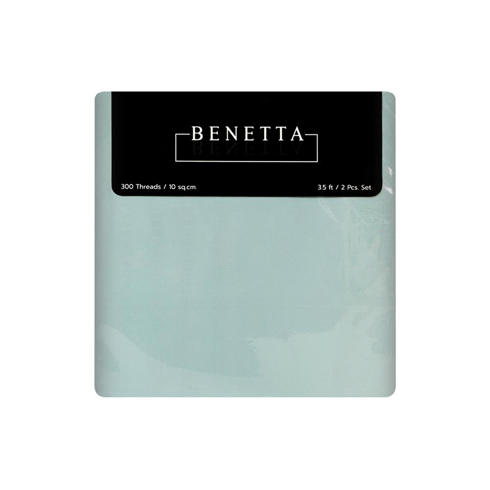 ชุดผ้าปูที่นอน 3.5 ฟุต (ชุด 2 ชิ้น) BENETTA CELLO สี GREEN