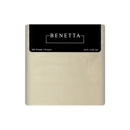 ชุดผ้าปูที่นอน 3.5 ฟุต (ชุด 2 ชิ้น) BENETTA LYOSOFT สี BEIGE_5