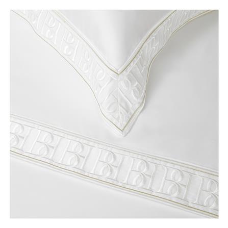 ชุดผ้าปูที่นอน 5 ฟุต (ชุด 3 ชิ้น) BENETTA CLASSIC สี WHITE_4