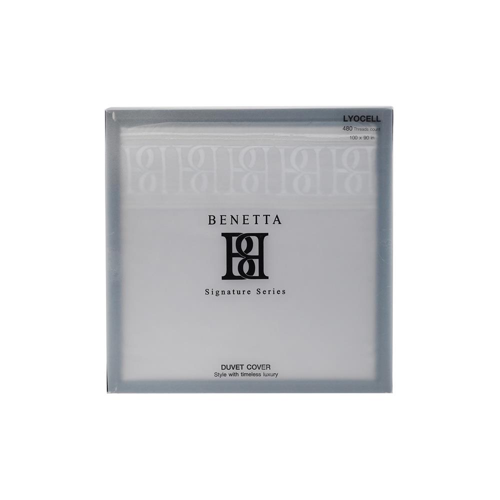 ปลอกผ้านวม BENETTA CLASSIC 100x90 นิ้ว สี GREY