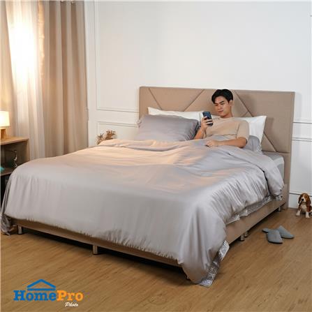 ปลอกผ้านวม BENETTA CLASSIC 100x90 นิ้ว สี GREY_5