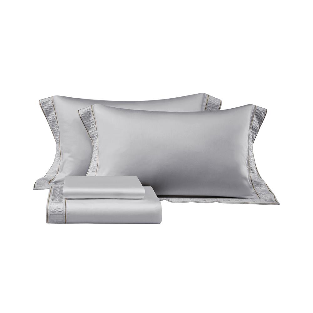 ชุดผ้าปูที่นอน 5 ฟุต (ชุด 3 ชิ้น) BENETTA CLASSIC สี GREY