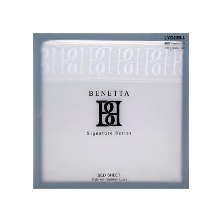 ชุดผ้าปูที่นอน 5 ฟุต (ชุด 3 ชิ้น) BENETTA CLASSIC สี GREY_5