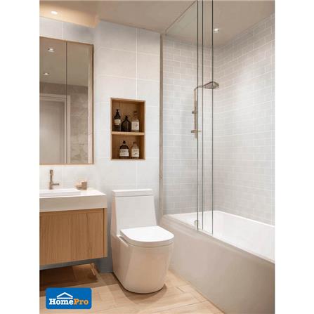 กระเบื้องผนัง 30x45 ซม. DURAGRES แฮมเล็ต เทา A 0.81 ตร.ม._4