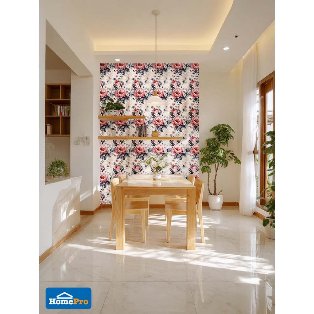 กระเบื้องผนัง 30x45 ซม. DURAGRES นาเดีย ฟลอร่า พิงค์ A 0.81 ตร.ม