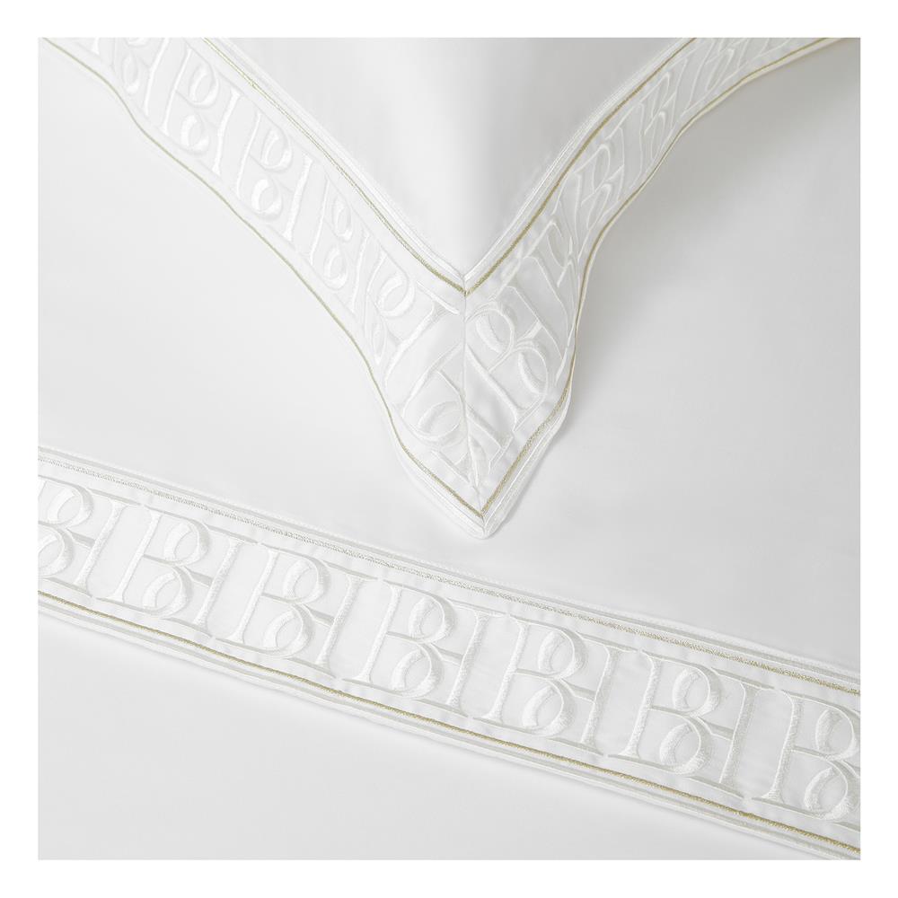 ชุดผ้าปูที่นอน 6 ฟุต (ชุด 3 ชิ้น) BENETTA CLASSIC สี WHITE