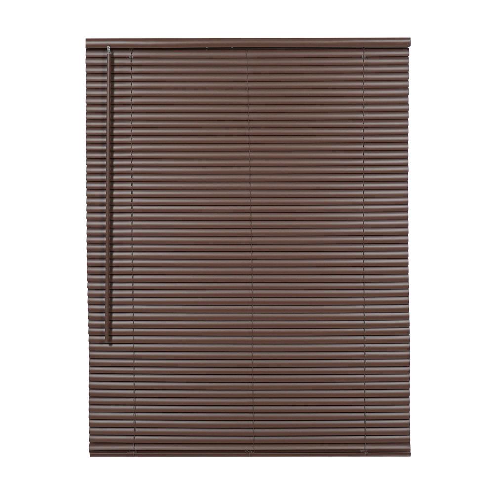 มู่ลี่ไวนิล HOME LIVING STYLE CORDLESS 90x130 ซม. สีน้ำตาลเข้ม