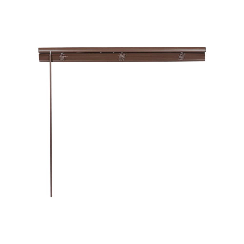 มู่ลี่ไวนิล HOME LIVING STYLE CORDLESS 90x130 ซม. สีน้ำตาลเข้ม