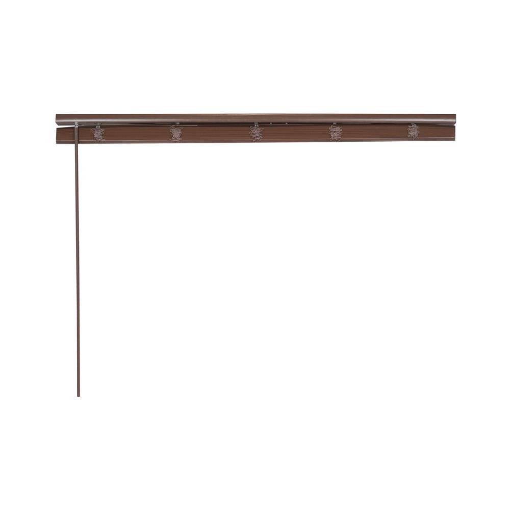 มู่ลี่ไวนิล HOME LIVING STYLE CORDLESS 120x130 ซม. สีน้ำตาลเข้ม