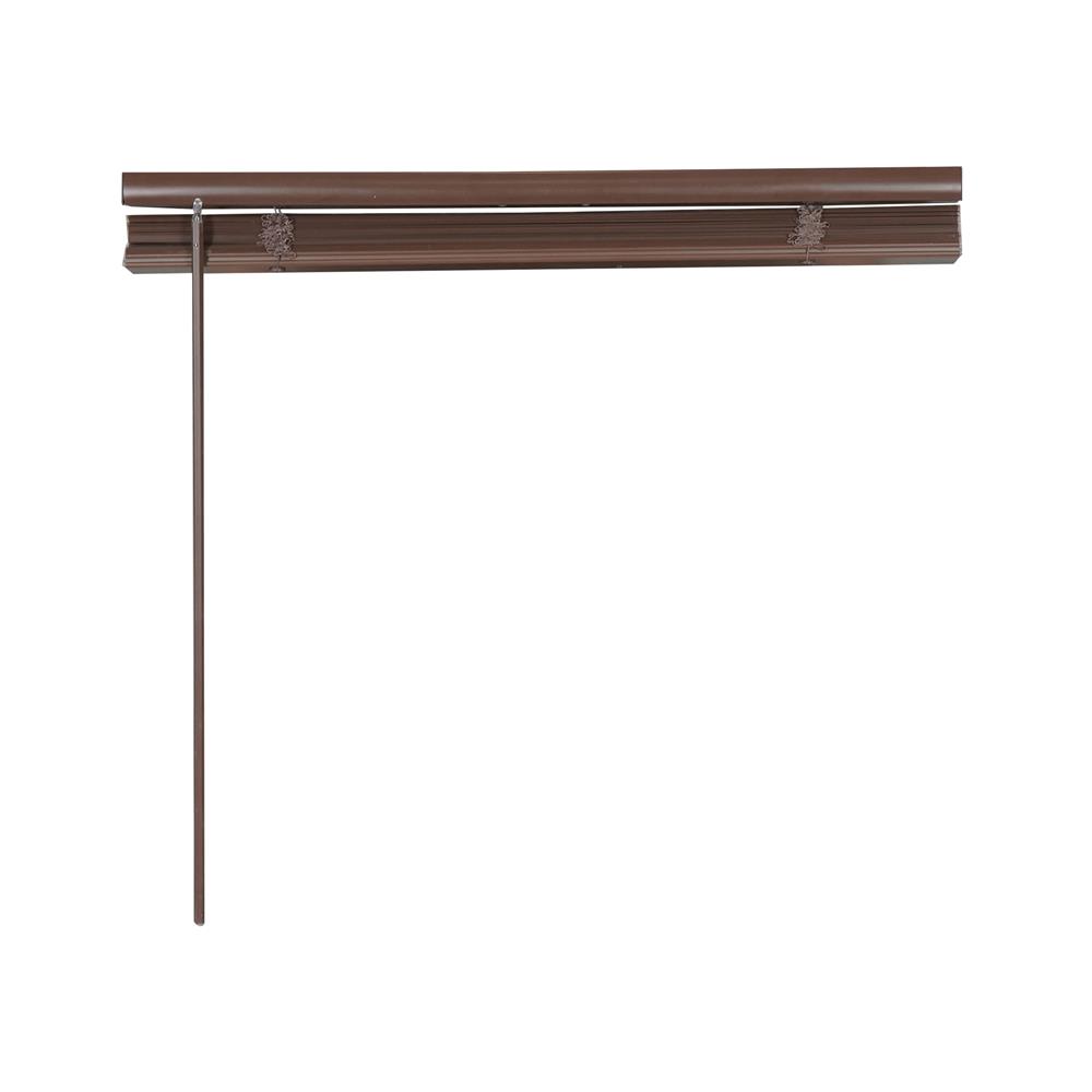 มู่ลี่ไวนิล HOME LIVING STYLE CORDLESS 70x130 ซม. สีน้ำตาลเข้ม