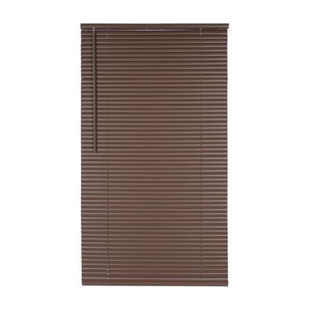 มู่ลี่ไวนิล HOME LIVING STYLE CORDLESS 70x130 ซม. สีน้ำตาลเข้ม_0