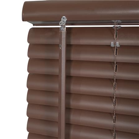 มู่ลี่ไวนิล HOME LIVING STYLE CORDLESS 70x130 ซม. สีน้ำตาลเข้ม_3