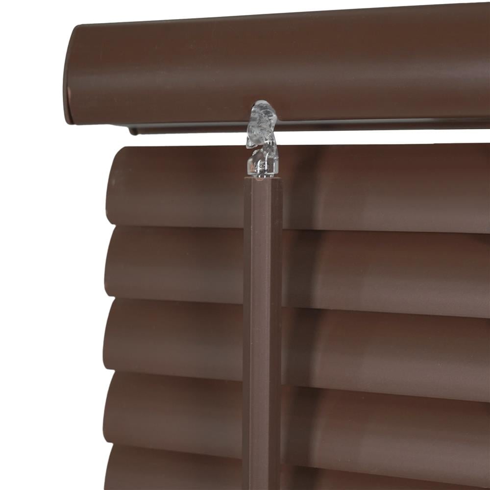 มู่ลี่ไวนิล HOME LIVING STYLE CORDLESS 70x160 ซม. สีน้ำตาลเข้ม