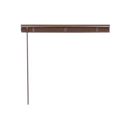 มู่ลี่ไวนิล HOME LIVING STYLE CORDLESS 90x160 ซม. สีน้ำตาลเข้ม_2