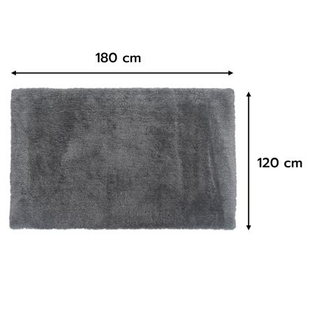 พรม HOME LIVING STYLE MELODY 120X180 ซม. สีเทาเข้ม_8