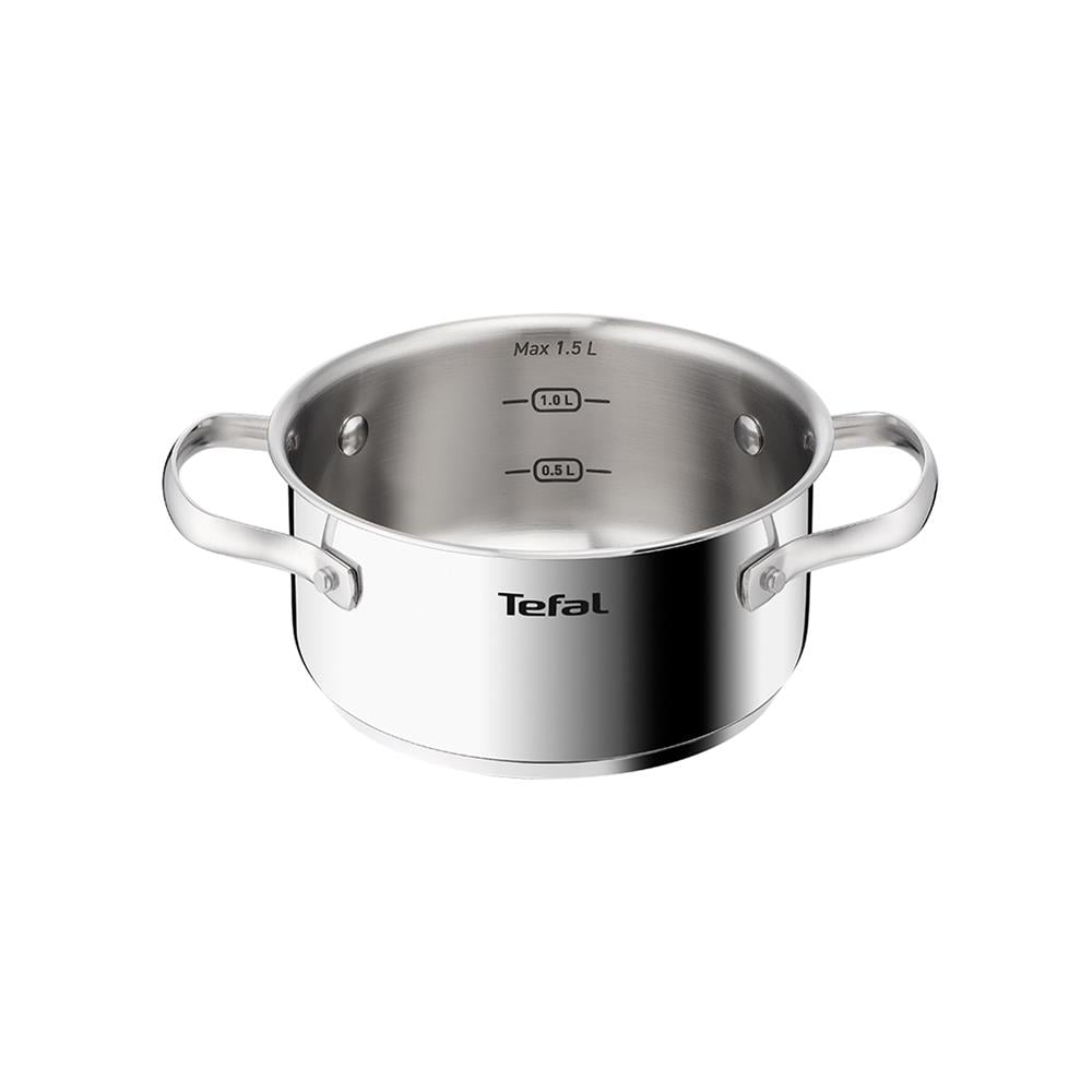 หม้อต้มพร้อมฝาแก้ว 16 ซม. TEFAL MINIS INOX-STAINLESS STEEL IH