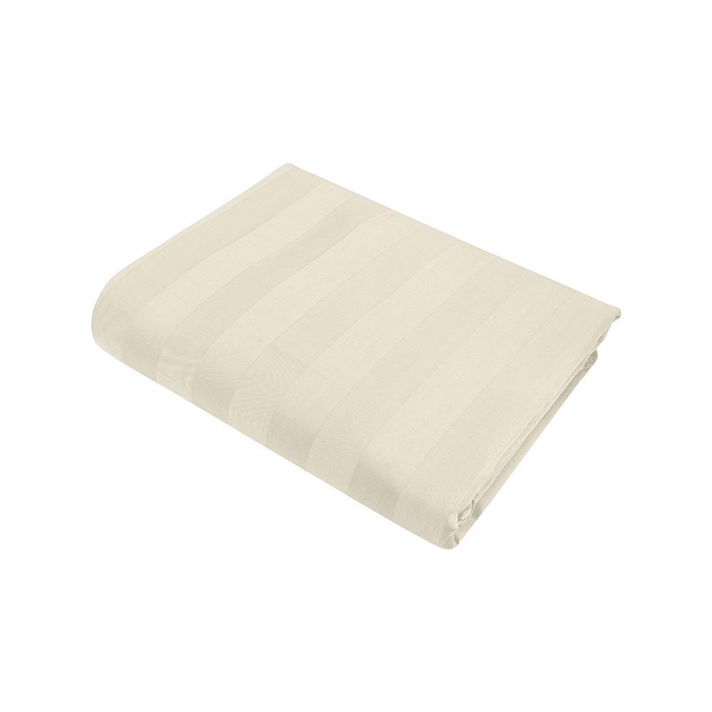 ผ้าปูที่นอน PICASSO COTTON STRIPE 630TC 42x78 นิ้ว สี CREAM