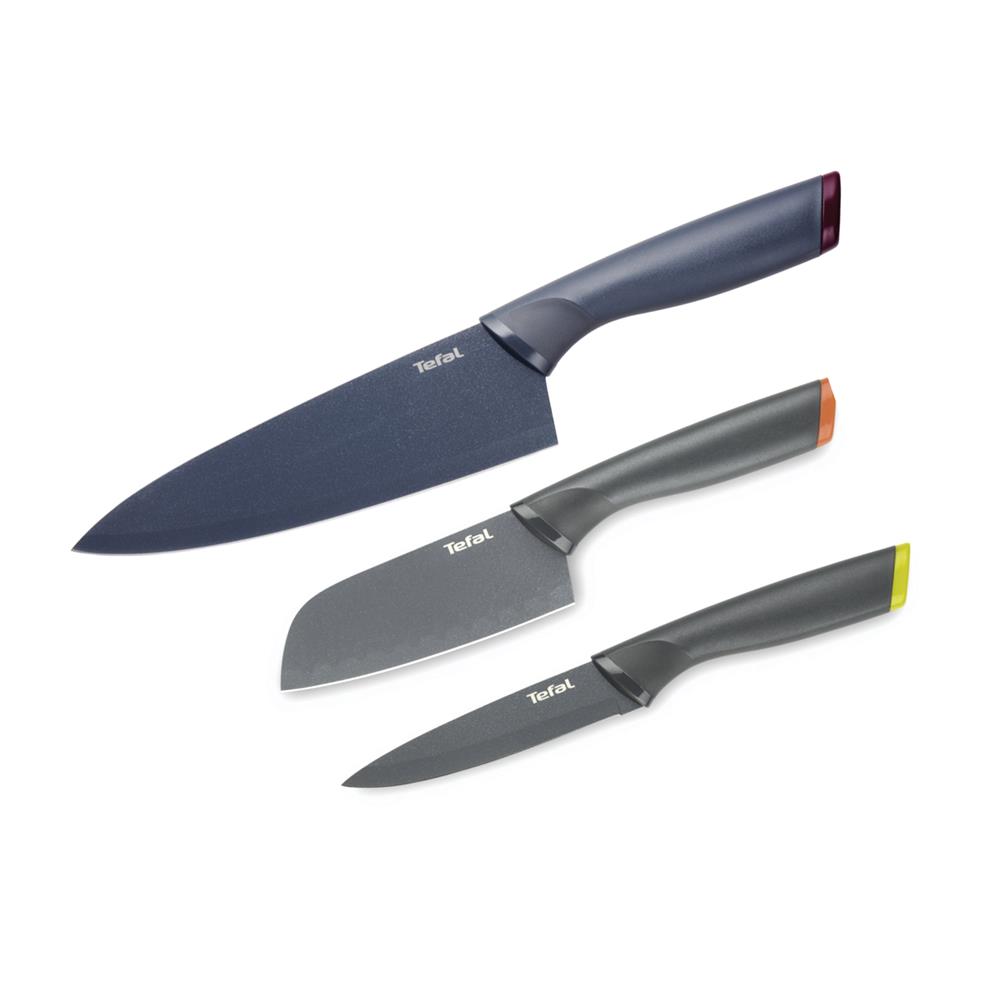 ชุดมีด 12,12,20 ซม. TEFAL FRESH KITCHEN (แพ็ก 3 ชิ้น)